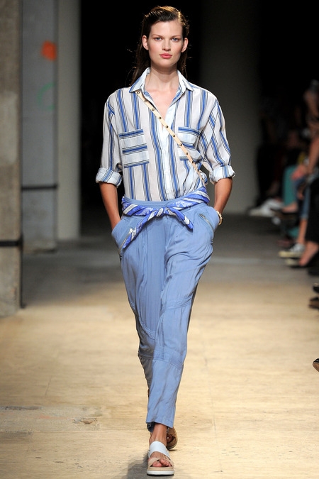 Bette Franke for shows Paris S/S 2014 Paul & Joe